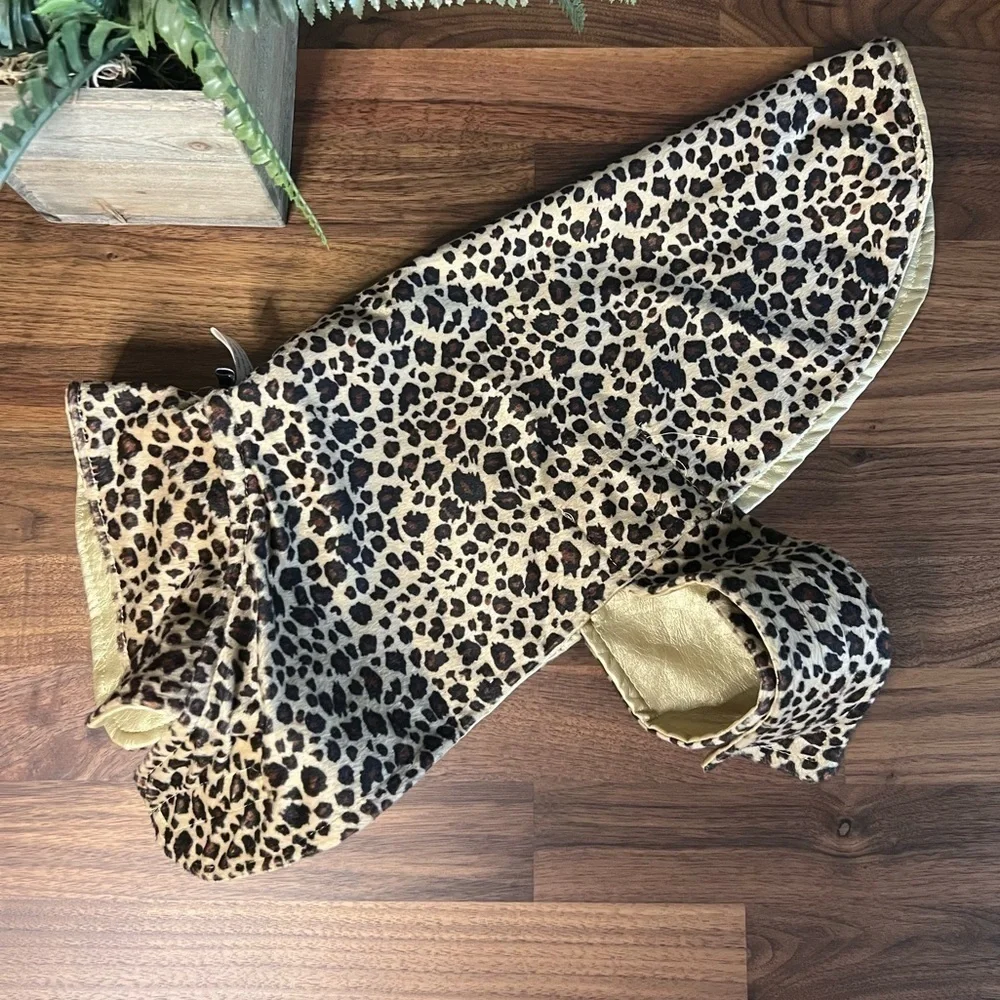 Leopard Print Dog Coat